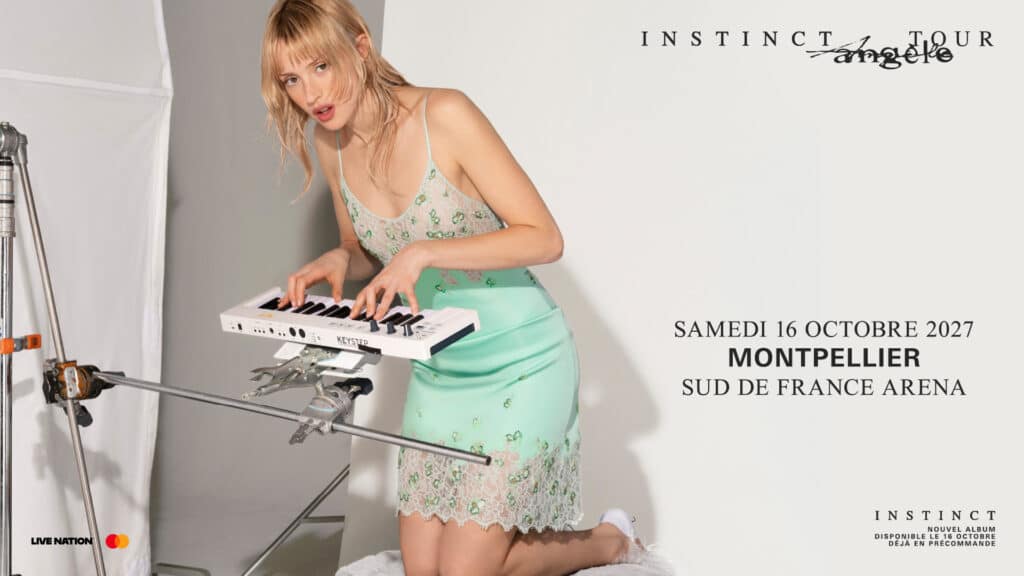 Angèle en concert à la Sud de France Arena le Sam 16 oct